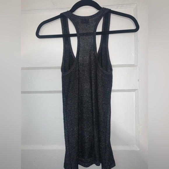 Urban outfitters sparkle & fade black shimmery tank size small - Picture 6 of 8